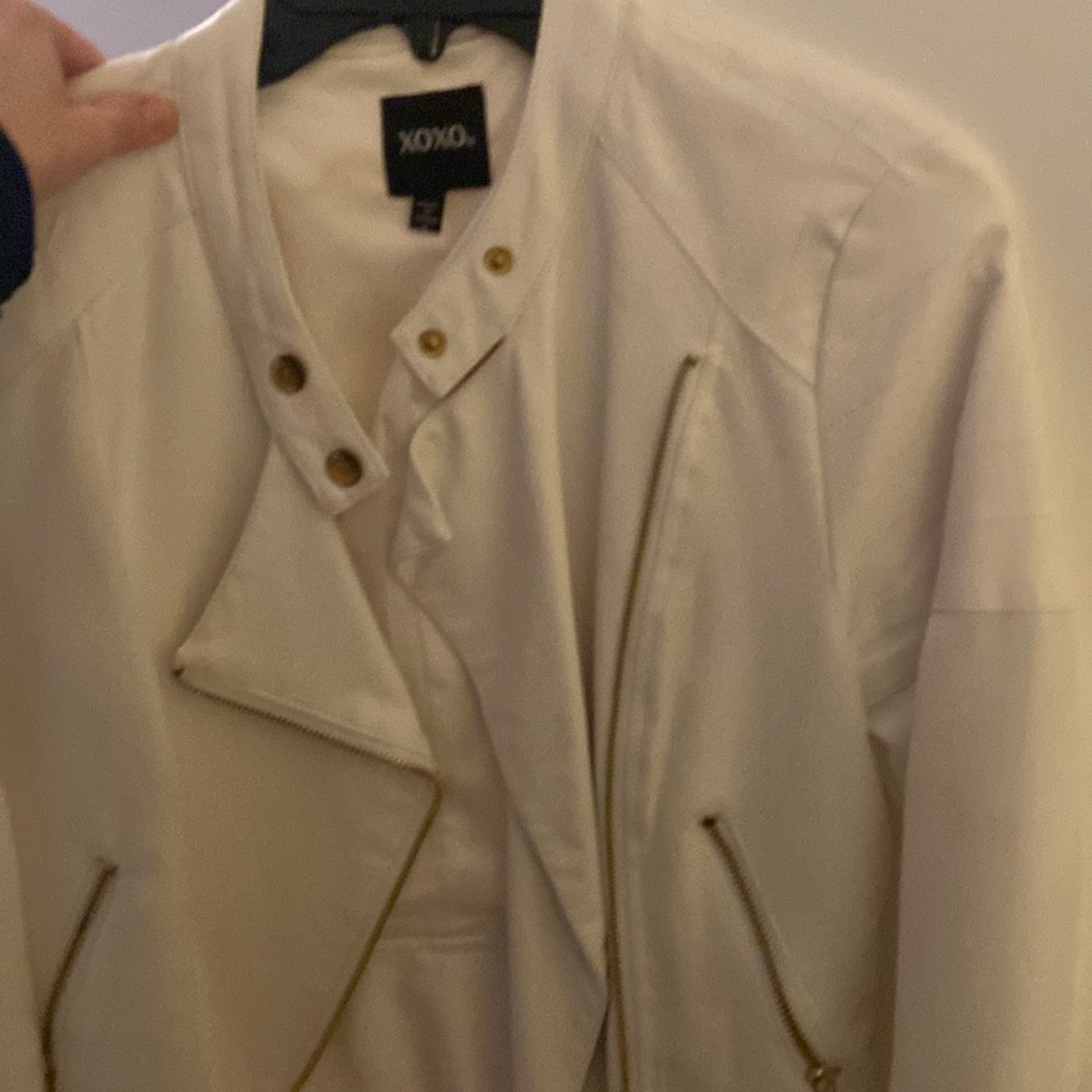 Xoxo pleather jacket